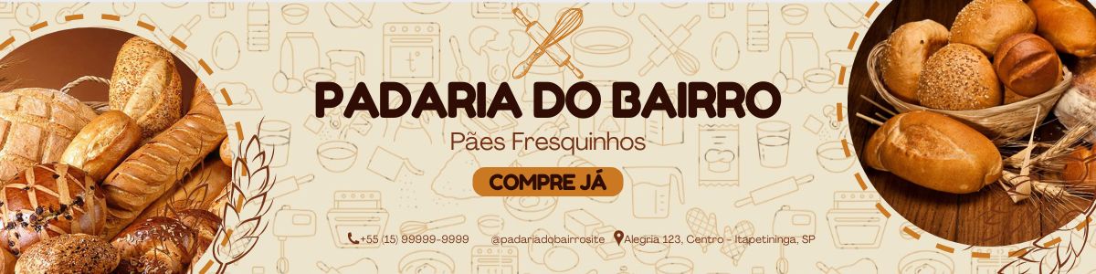 Capa da Padaria do Bairro